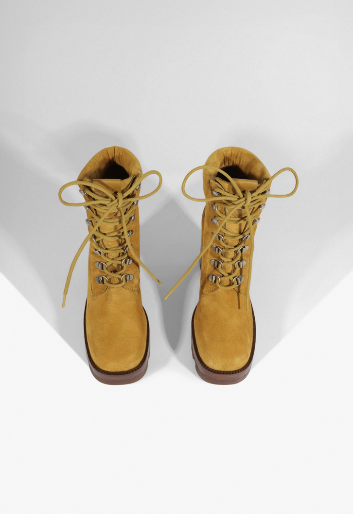 Bota Coturno 240 Lace Verde Oliva