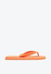 Chinelo De Dedo Laranja Arezzo Brizza Bold