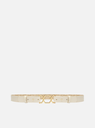 Cinto Off-white Arezzo Couro Any