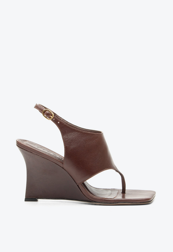 Sandália Anabela Mineápolis Marrom