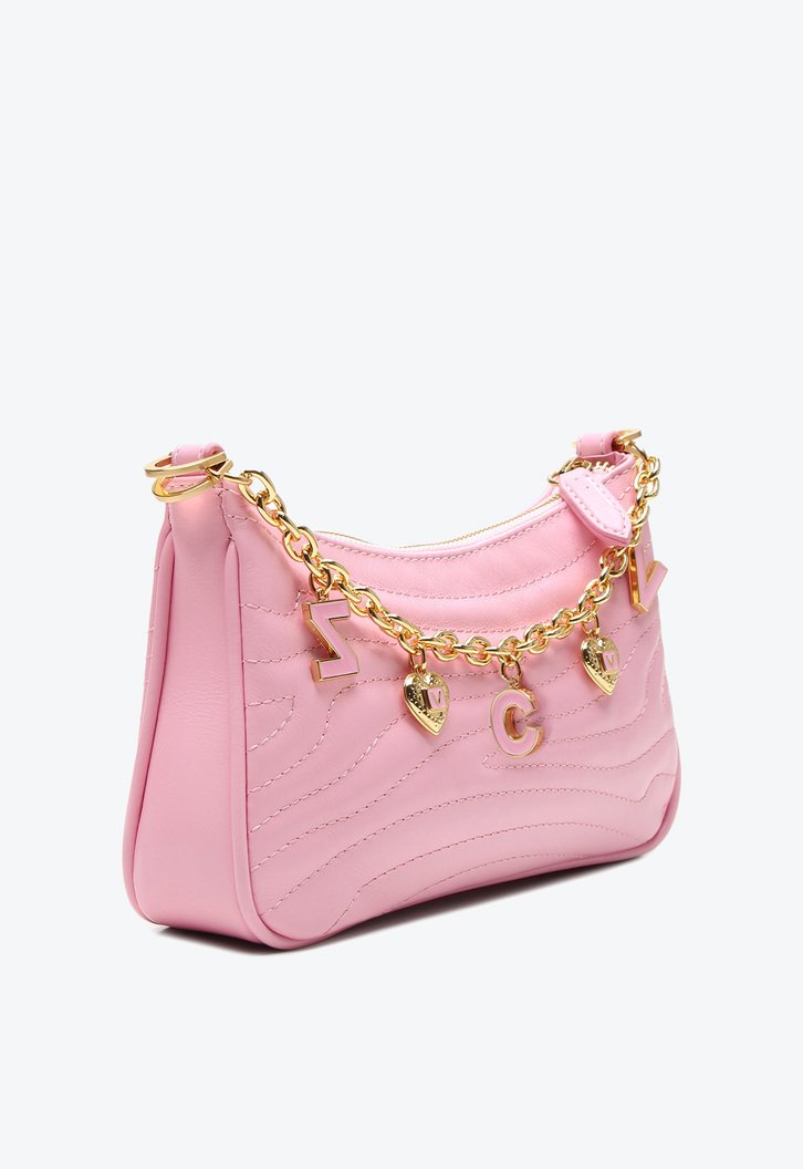 Bolsa Tiracolo Rosa Vicenza Sophia Pequena