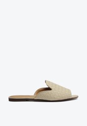 Rasteira Branca Anacapri Flat