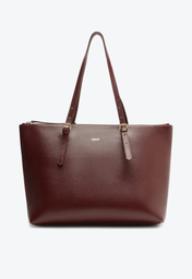 Bolsa Shopping Vinho Schutz Grande Sara Couro