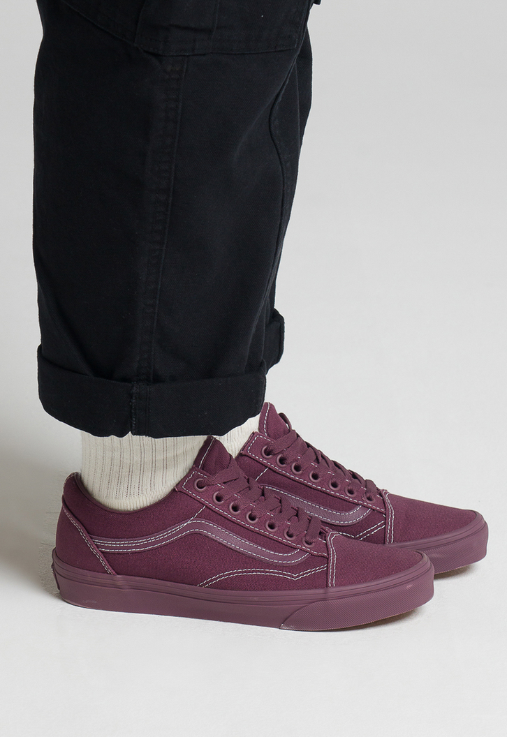 VANS★OLD SKOOL★兼用★PASTEL MONO PLUM WINE New Vans Old Skool Pastel Mono Plum Wine Sneakers Low-Top