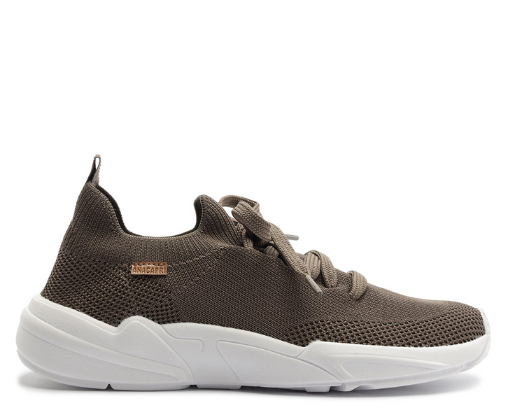 Tênis Sporty Malha Knit Cinza | ZZ MALL