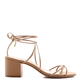 Sandália Schutz Strings Block Heel Honey | ZZ MALL