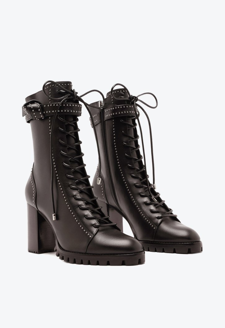 Evelyn Bootie Studs 90 Black | ZZ MALL