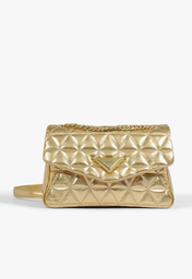 Bolsa 944 Matelassê Maxi Dourada