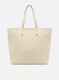Bolsa Shopping Branca Arezzo Grande Rebites