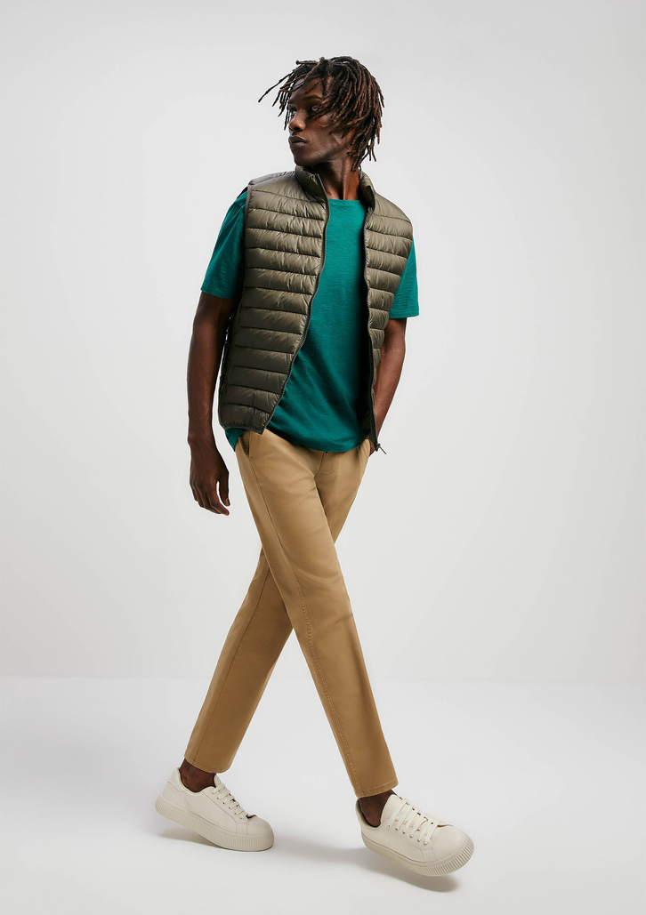 Colete Básico Verde Hering Puffer Comfort