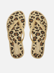Chinelo de Dedo Nude Onça