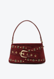 Bolsa Shoulder Thaila Média Bordô