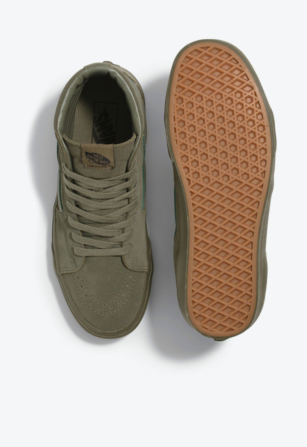 Tênis Sk8-Hi Mono Suede Olive | ZZ MALL