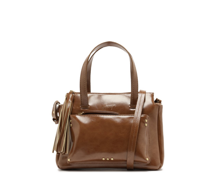 Bolsa Tote Bolso Frontal Marrom