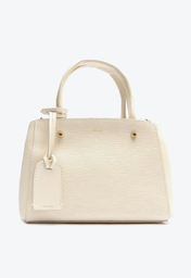 Bolsa Tiracolo Off-White Arezzo Couro Wave Bella Pequena