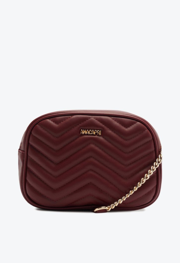 Bolsa Tiracolo Média Matelassê Zig Zag Bord