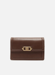 Bolsa Tiracolo Marrom Arezzo Couro Média