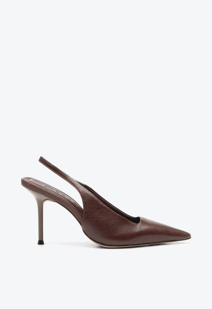 Slingback Yasmin Marrom