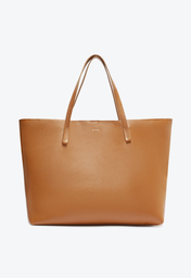 Bolsa Shopping Marrom Clara Schutz Grande Betty Couro