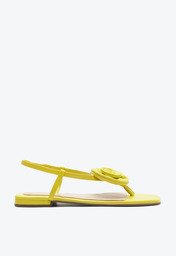 Sandália Verde Anacapri Slim Flor