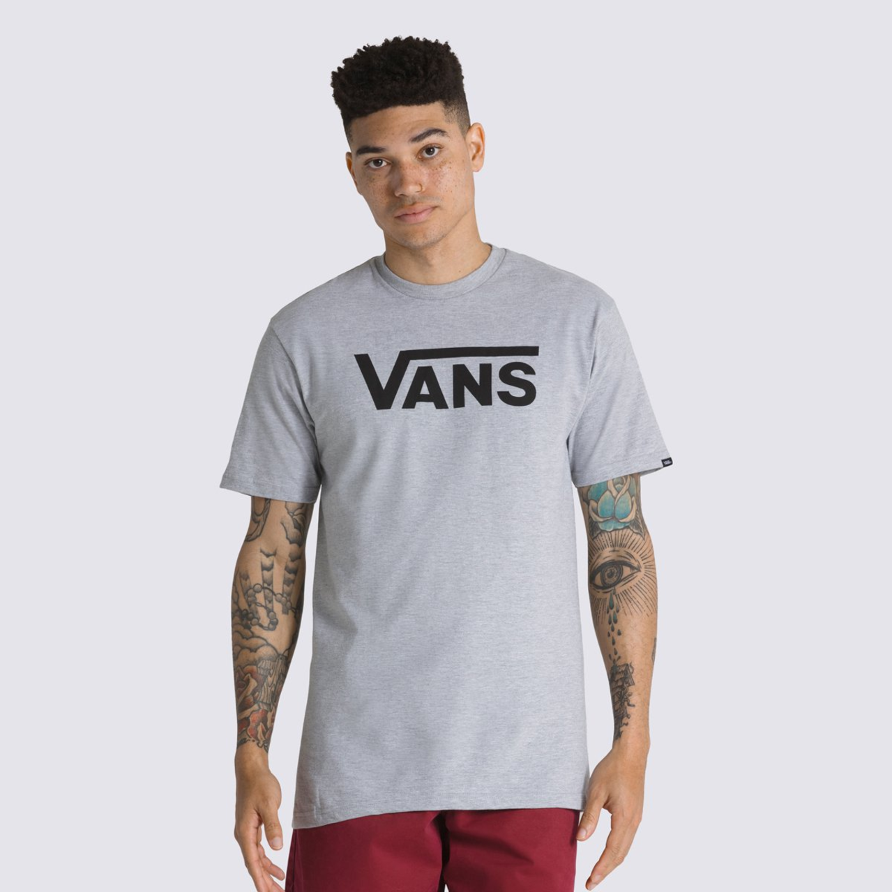 Camiseta Vans Classic Athletic Heather Black