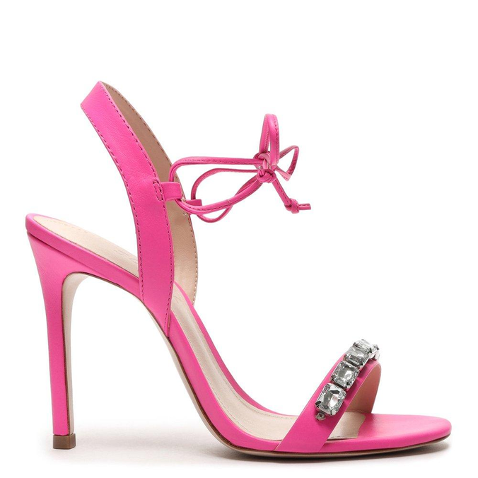 schutz sandalia vermelha