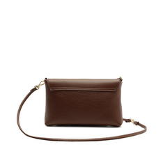 Bolsa Tiracolo Média Lisa Marrom | ZZ MALL