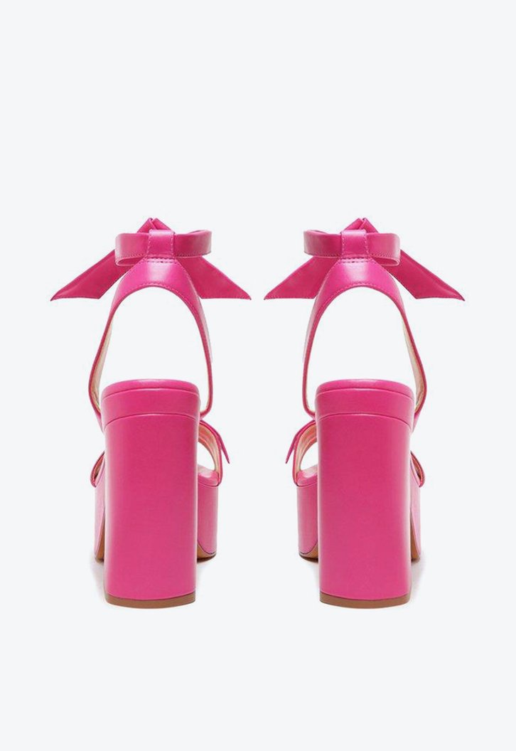 Clarita Platform 120 Fluo Pink