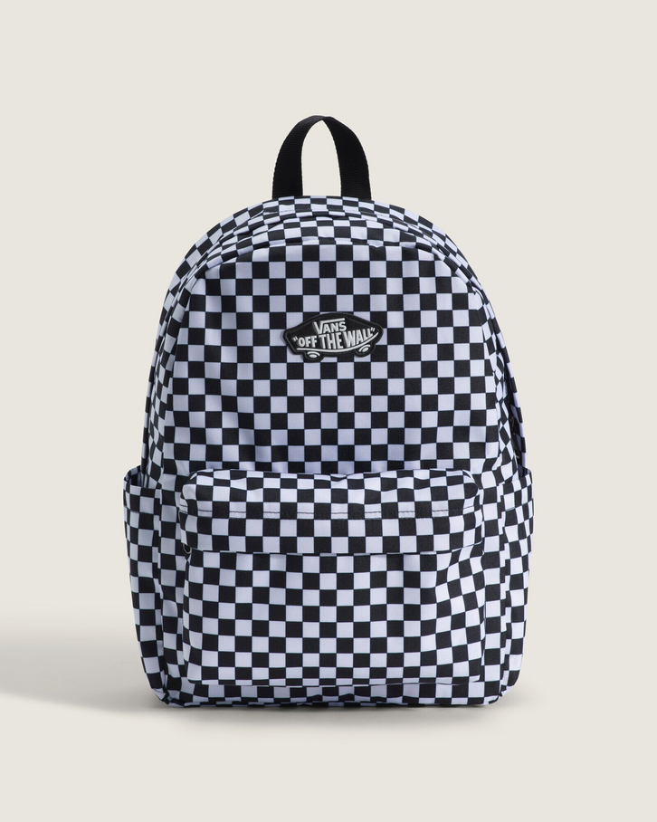 Mochila Old Skool Grom Black White Checkerboard