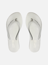 Chinelo De Dedo Prateado Brizza Essential