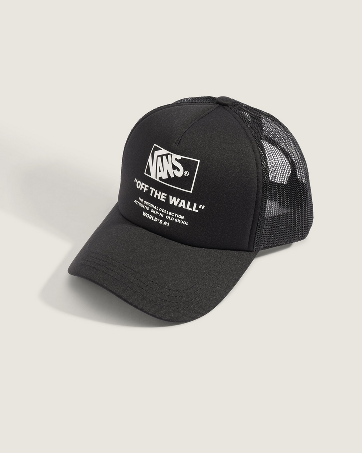 Boné Trucker Black