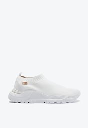 Tênis Slip On Branco Anacapri Knit Color