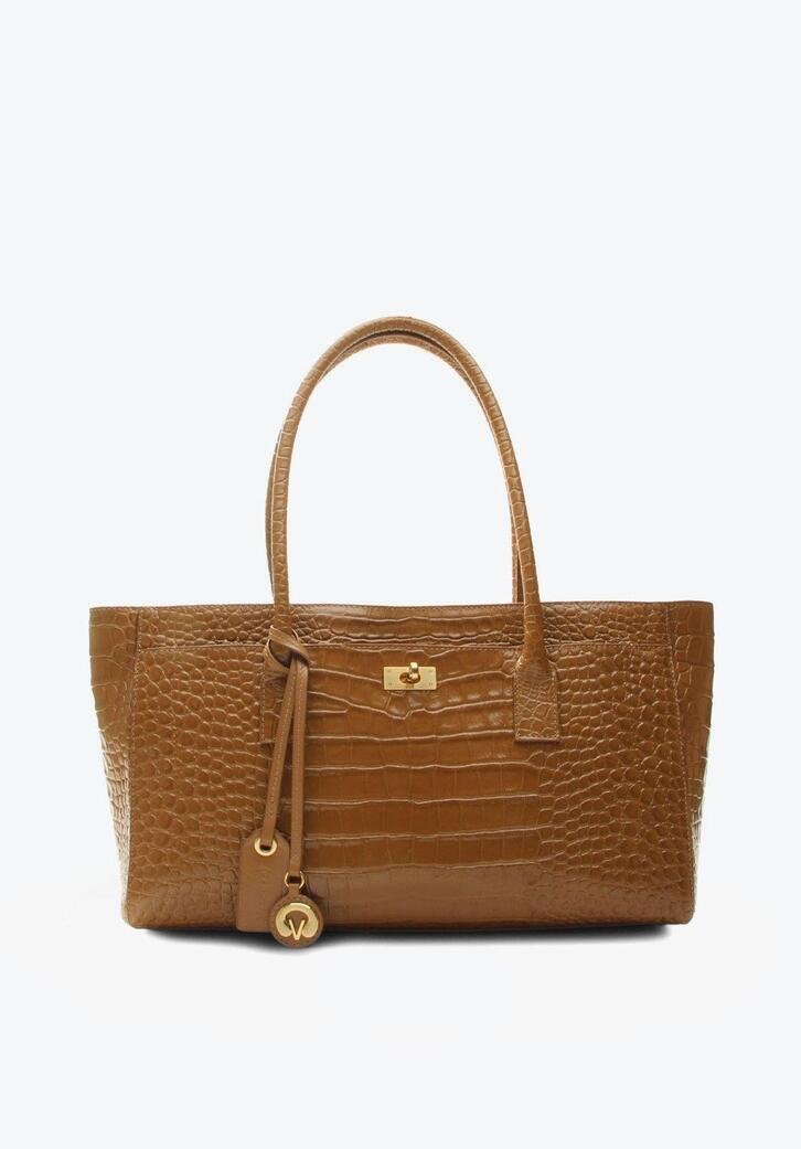 Bolsa Tote Francisca Grande Caramelo