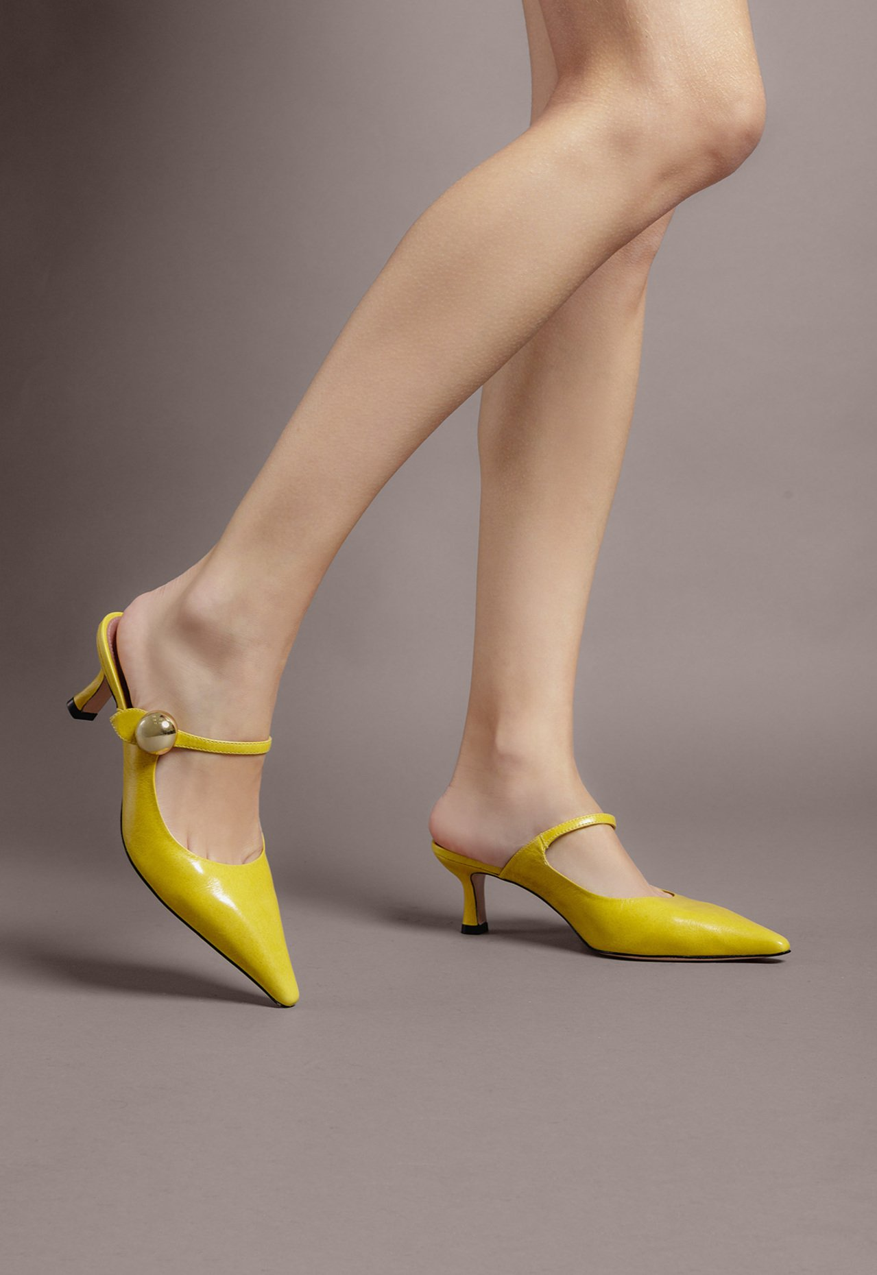 Mule Amarela Vicenza Olga | ZZ MALL