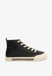 Tênis Preto Anacapri Cano Alto Alê Nylon