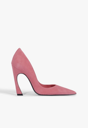 Scarpin Lexi Camurça Pink