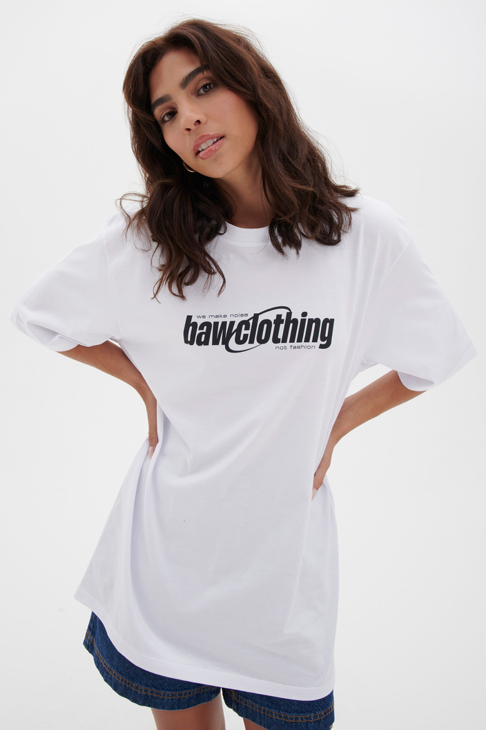 Camiseta Branca Baw Clothing Interstellar