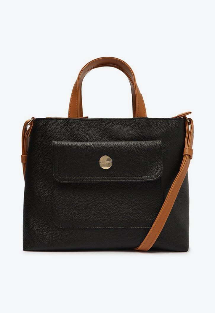 Bolsa Tote Preta Anacapri Classy Pequena