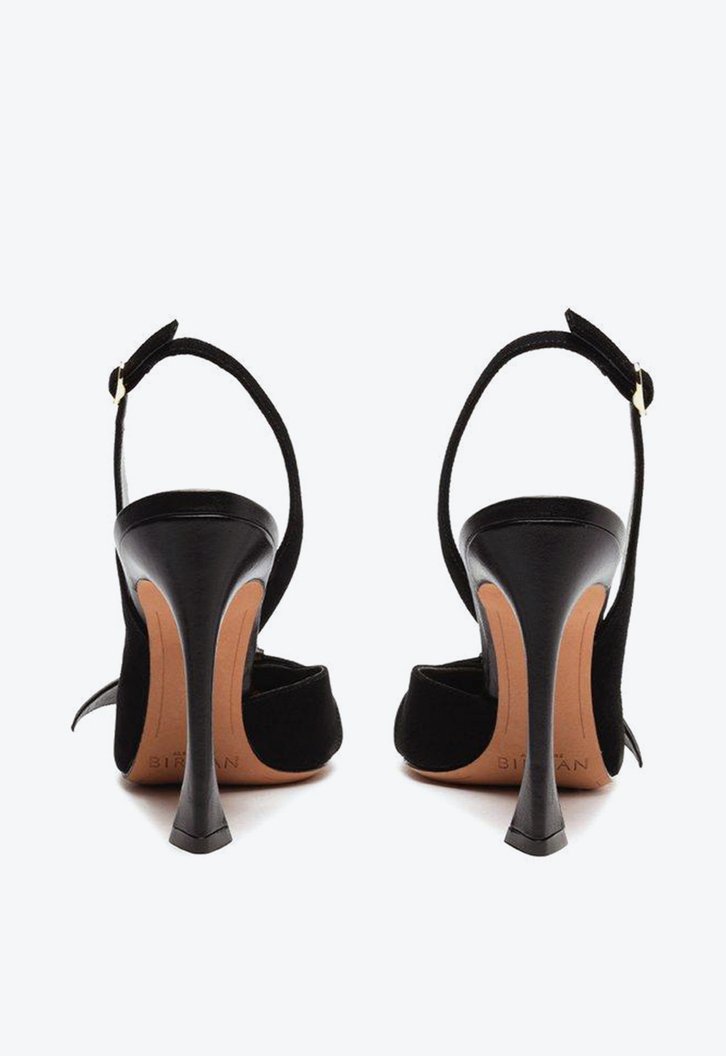 Asymmetric Clarita Slingback 100 Black