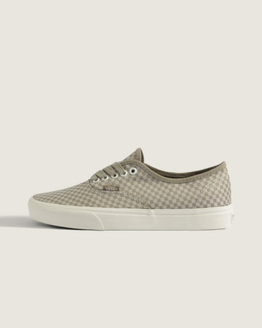 Tênis Authentic Micro Check Taupe | ZZ MALL