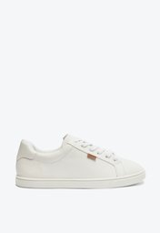 Tênis De Amarrar Branco Anacapri Texturizado