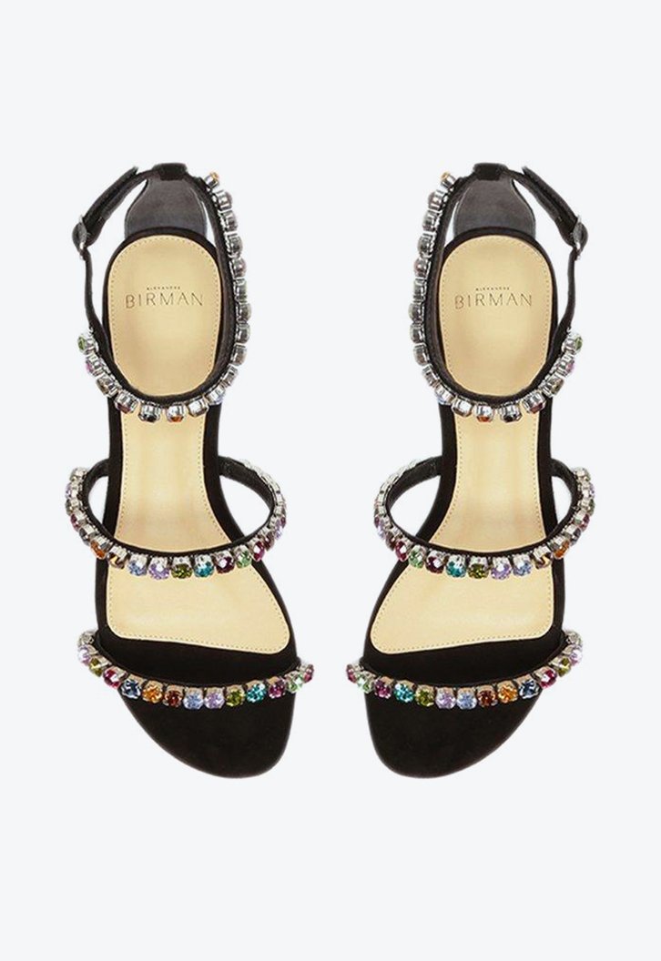 Alexa Flat Crystals Black