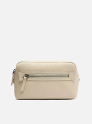 Bolsa Tiracolo Branca Arezzo Couro Zz Mov Média