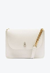 Bolsa Mini Tiracolo Branca Anacapri Texturizada