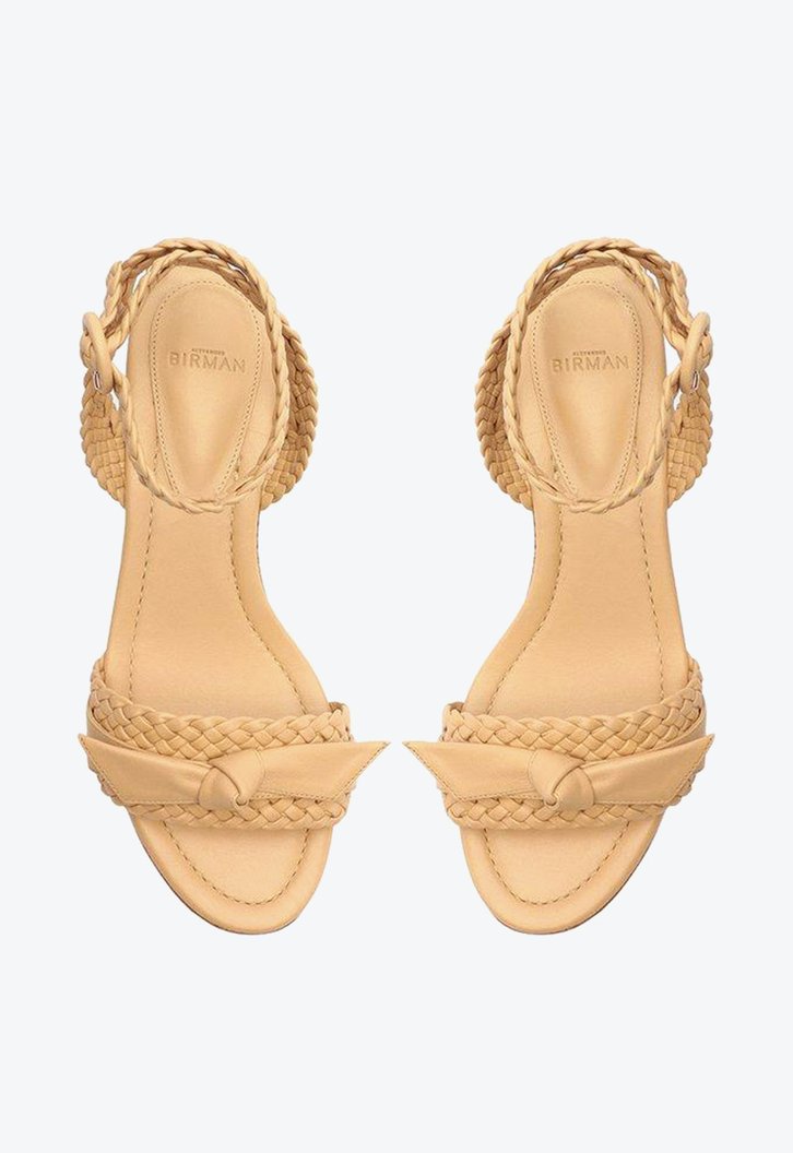Clarita Woven Clog 110 Nude