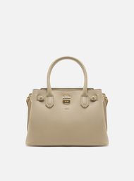 Bolsa Tote Bege Média