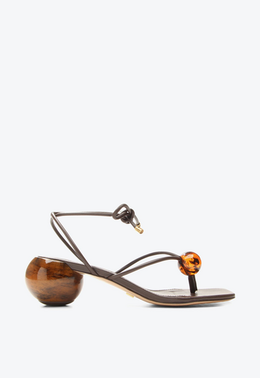 Sandália Giselle Marrom Tortoise | ZZ MALL