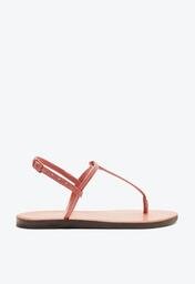 Sandália Rosa Anacapri Slim Monocolor