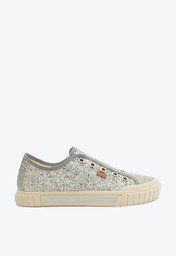 Tênis Slip On Prata Anacapri Alê Glitter