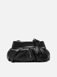 Bolsa Clutch Preta Arezzo Couro Média